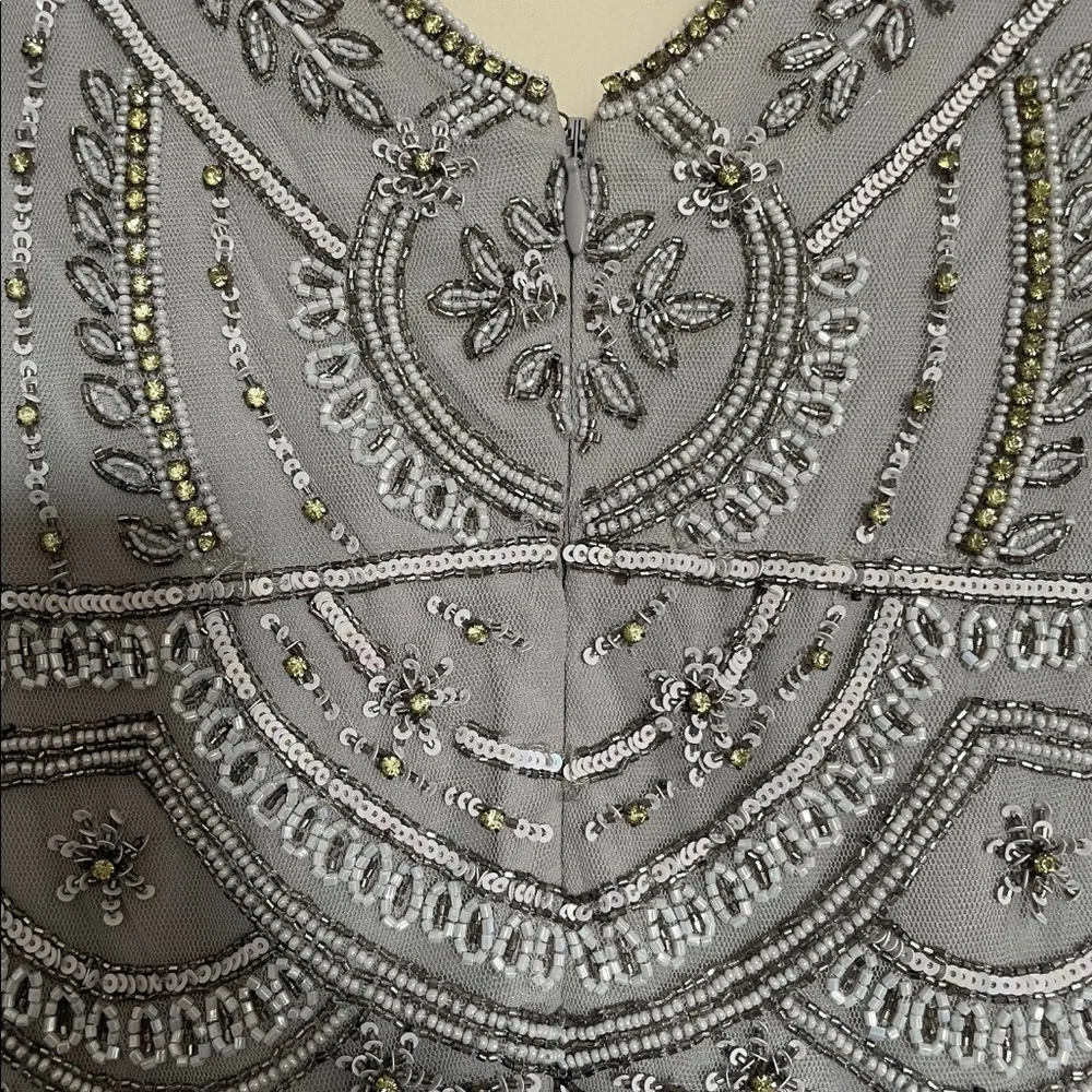 NWOT BHLDN BEADED GOWN, size 8 - Picture 5 of 14